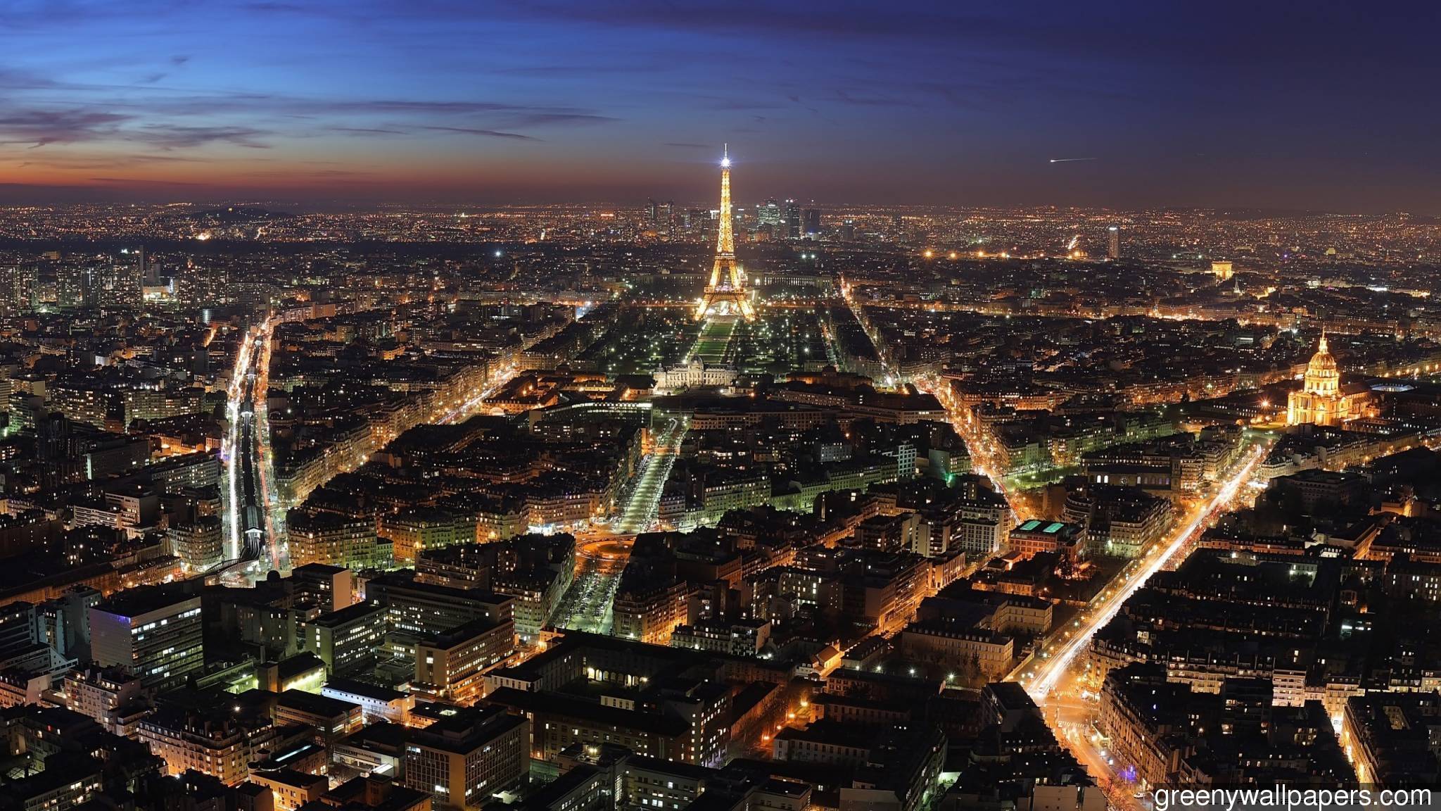 Paris View From Seine River 1920x1080 Wallpaper