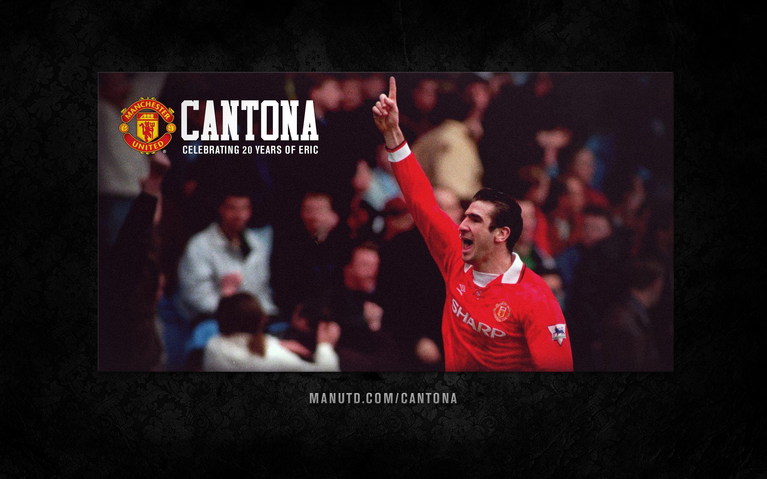 Exclusive Wallpaper, 12 Days of Eric Cantona. #united family