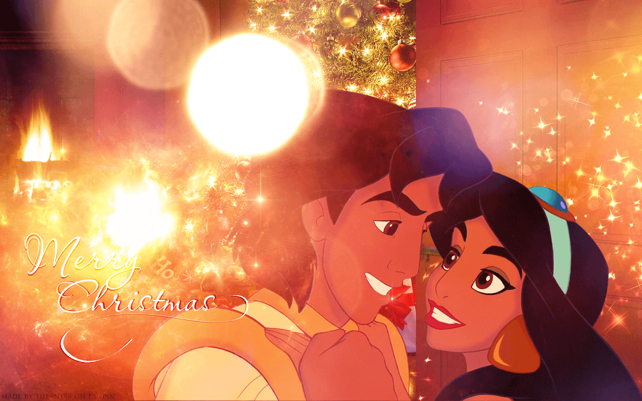 Aladdin and Princess Jasmine Background Image. Cartoons Image