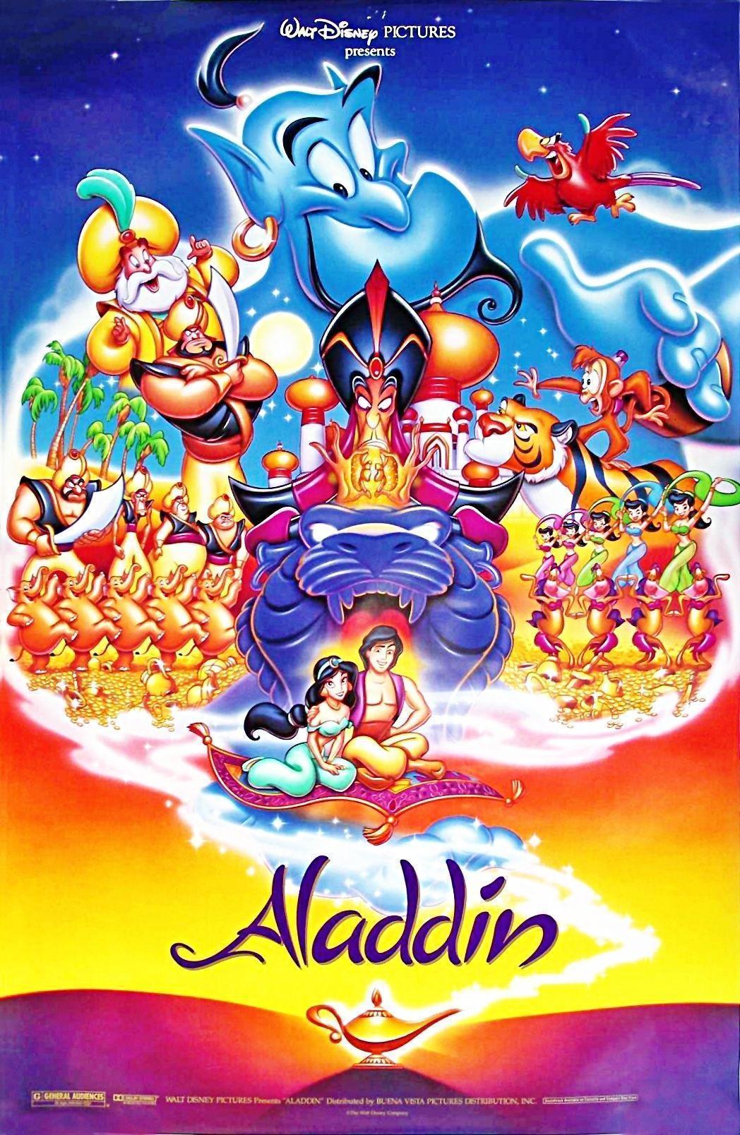 Aladdin Poster Disney Full HD Wallpaper for Mac