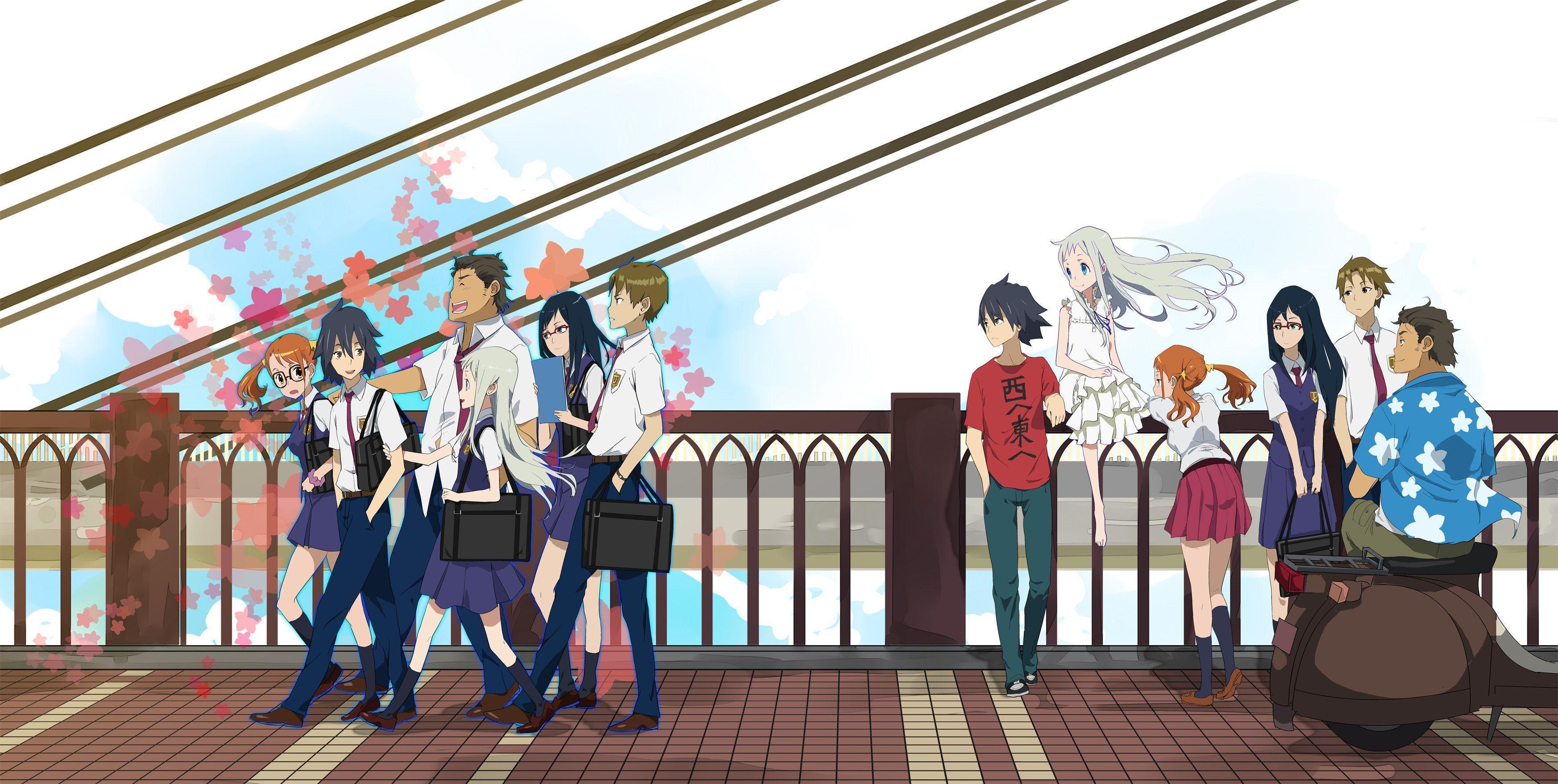 image about Anohana. Chibi, Friends forever