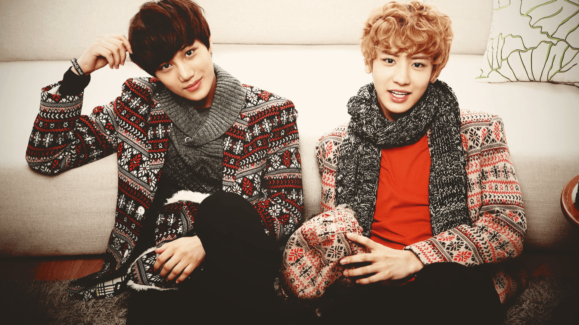 Kai and Chanyeol Computer Wallpaper, Desktop Background