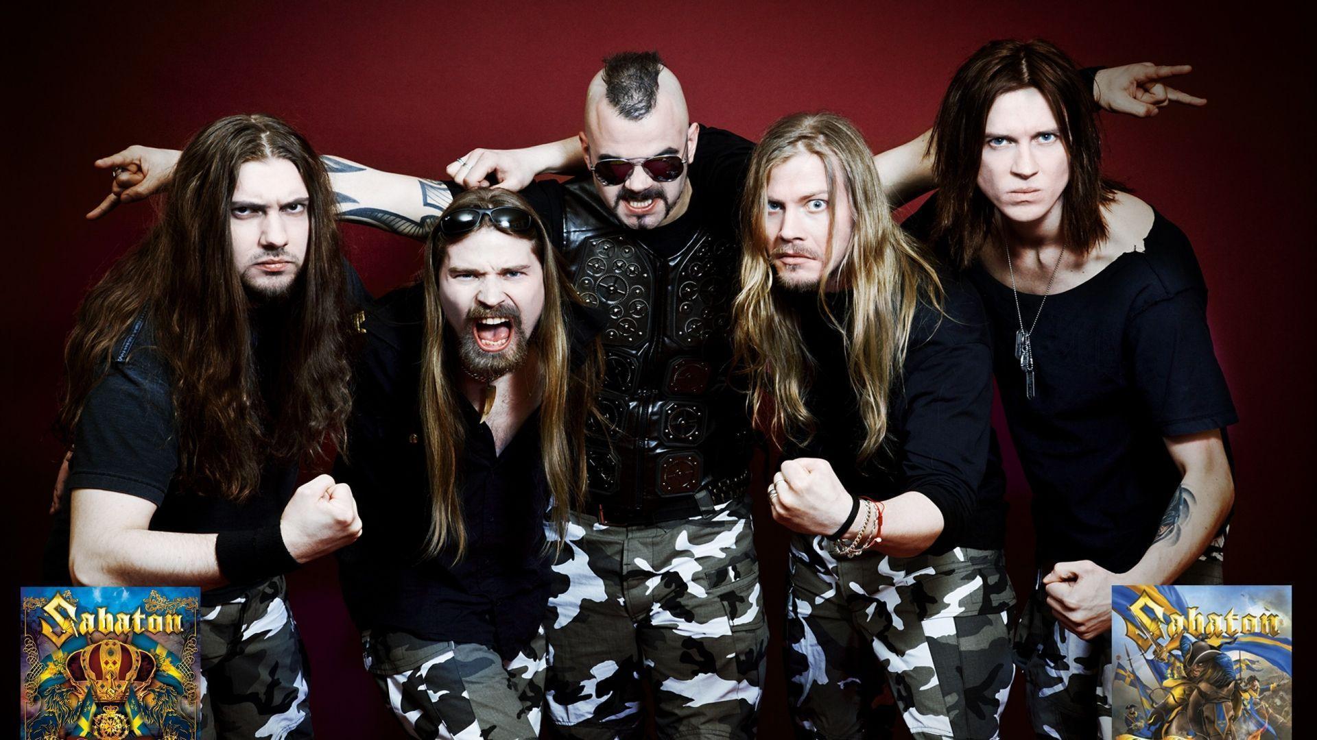 Sabaton Band 1920 x 1080 HDTV 1080p Wallpaper