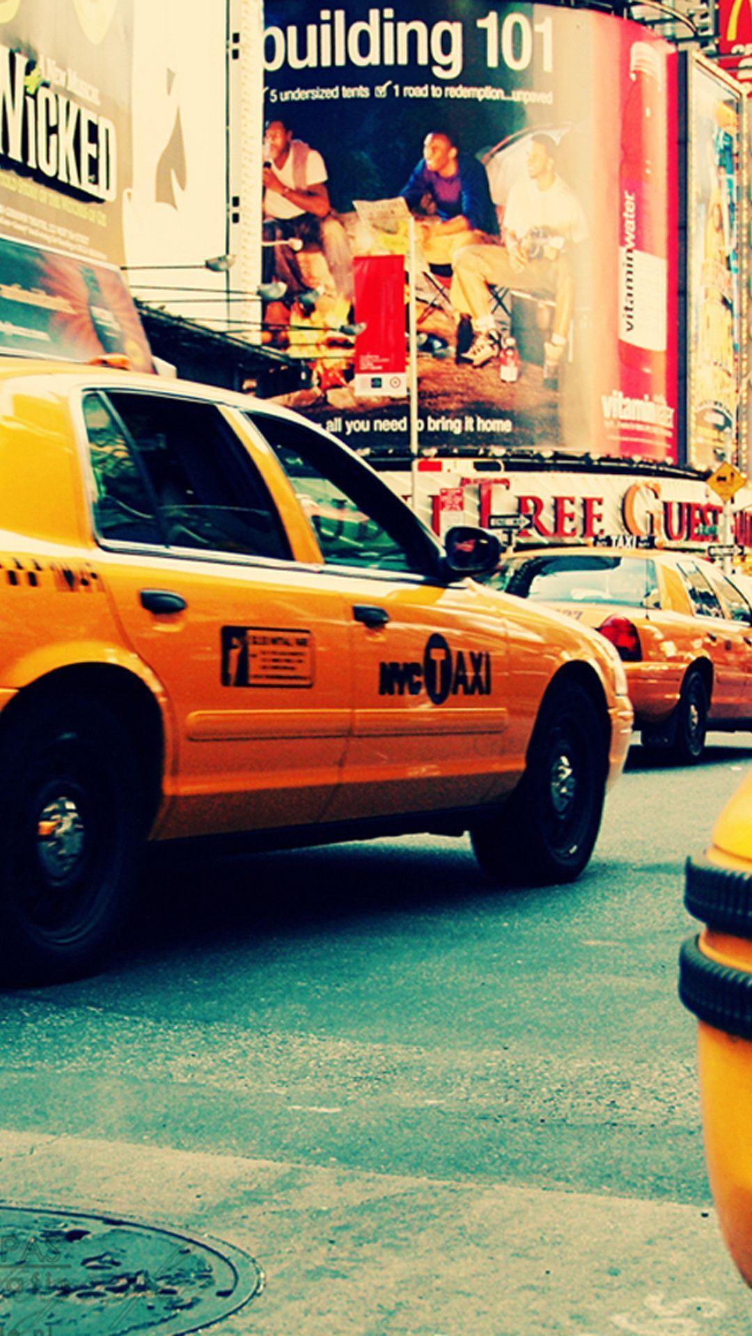 New york taxi Wallpaper for Galaxy S5
