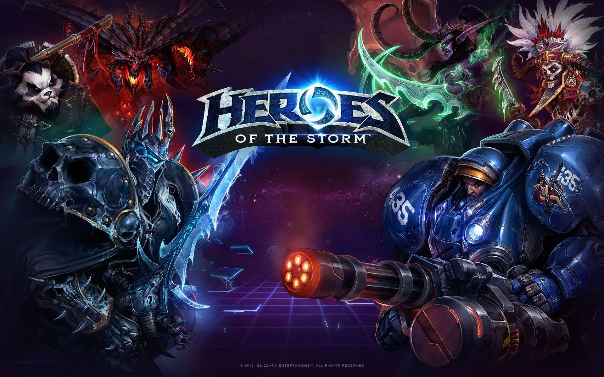Heroes of the Storm - Wallpaper 1920x1080 : r/heroesofthestorm