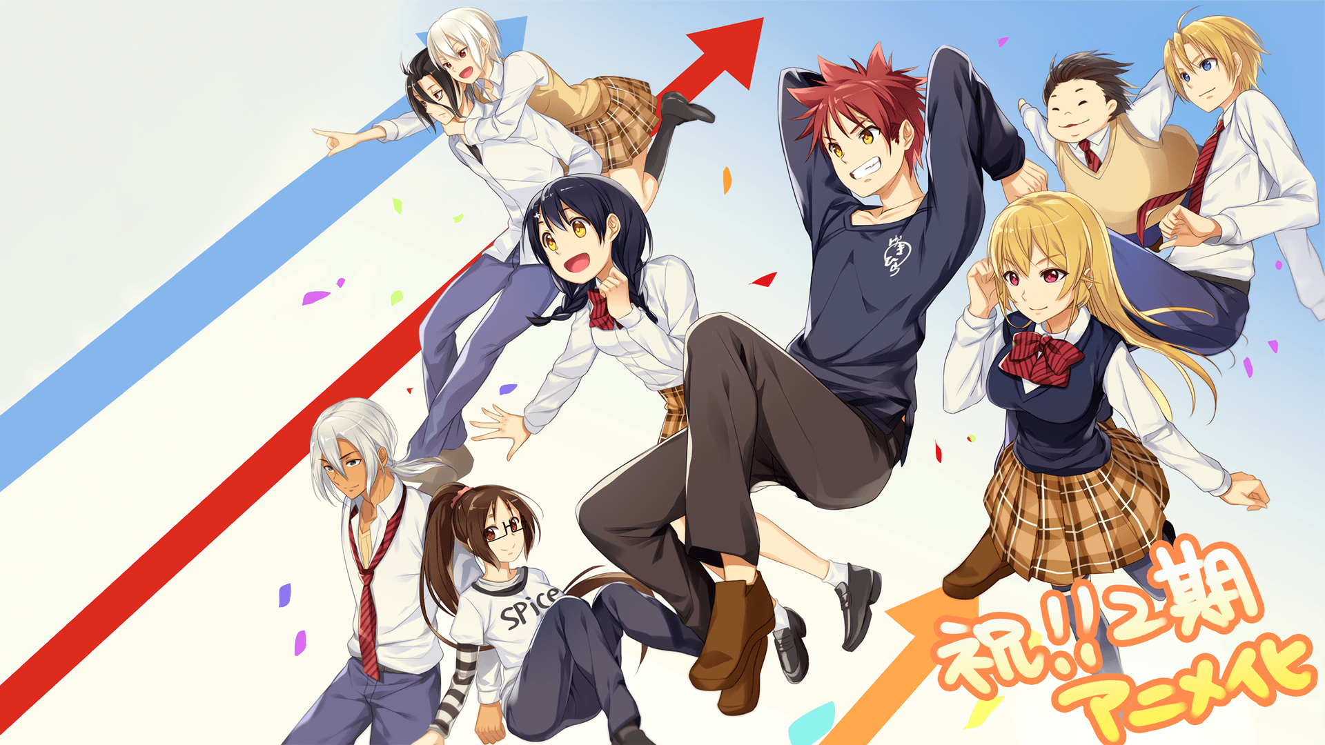 Food Wars: Shokugeki no Soma HD Wallpaper. Background