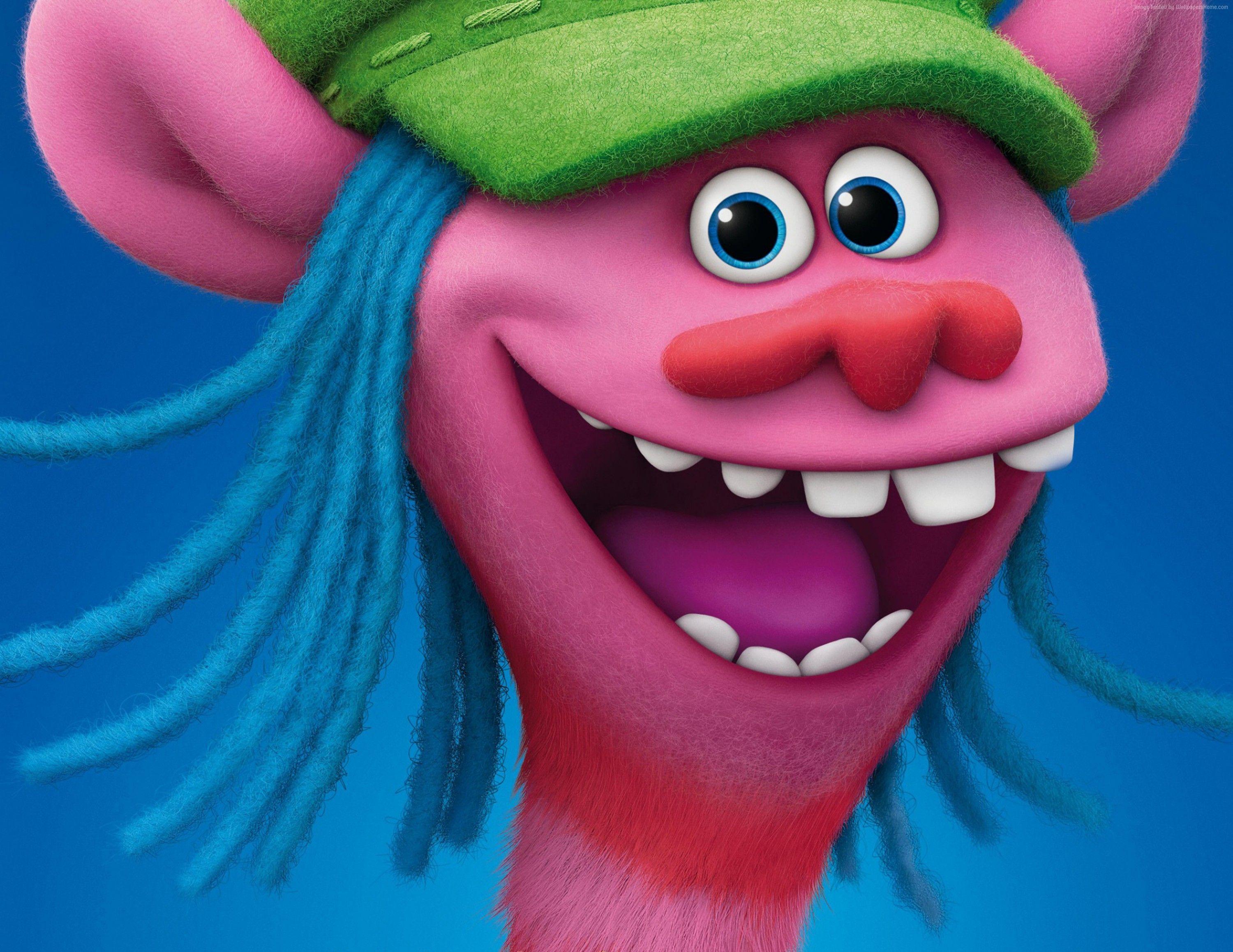 Trolls Wallpaper, Movies: Trolls, best Animation movies of 2016