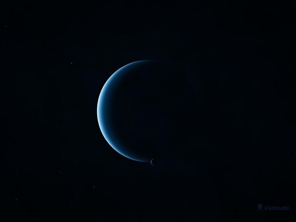 Neptune and Triton · Desktop wallpaper · Vladstudio