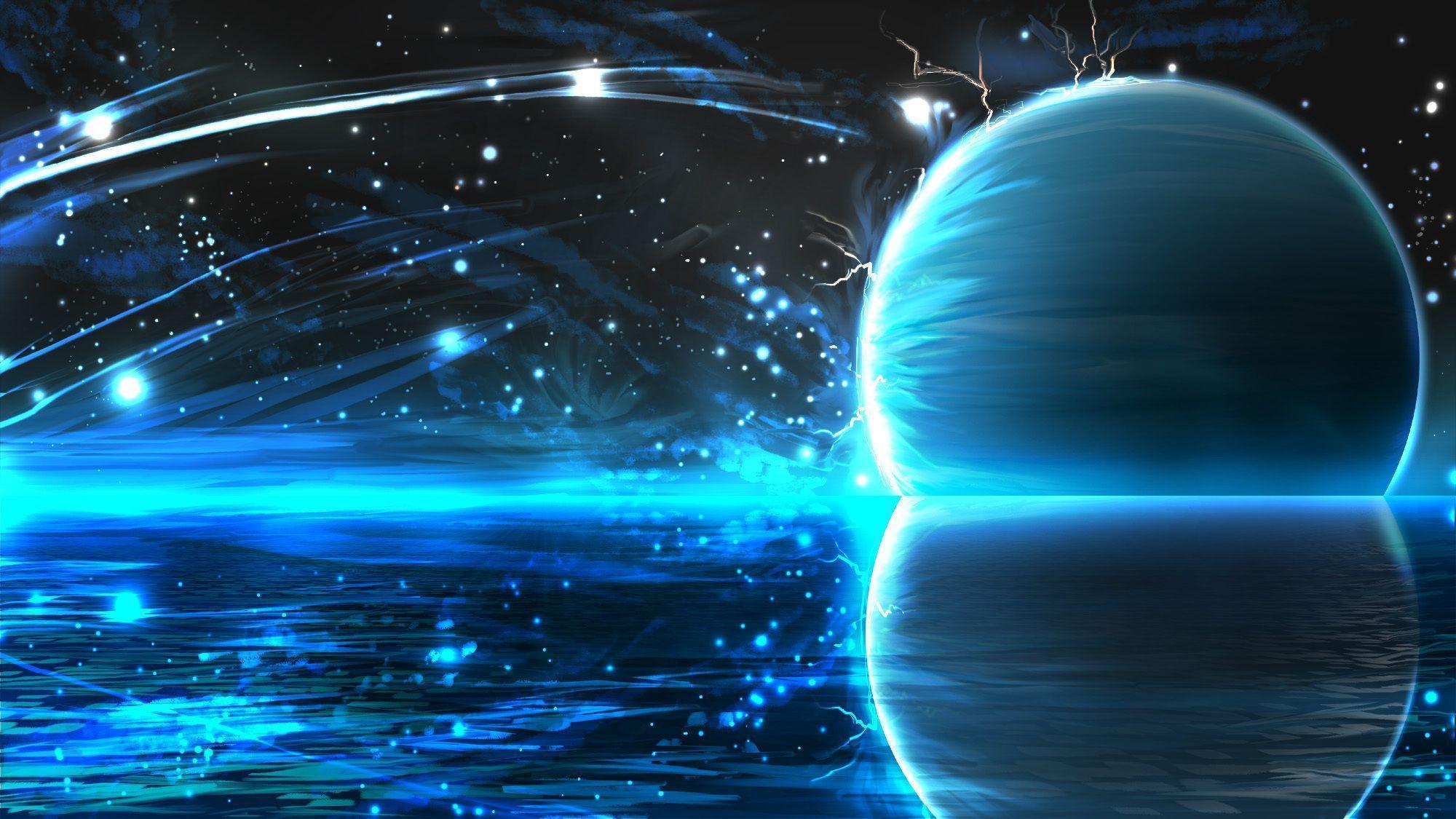 The Planet Neptune. Sky HD Wallpaper