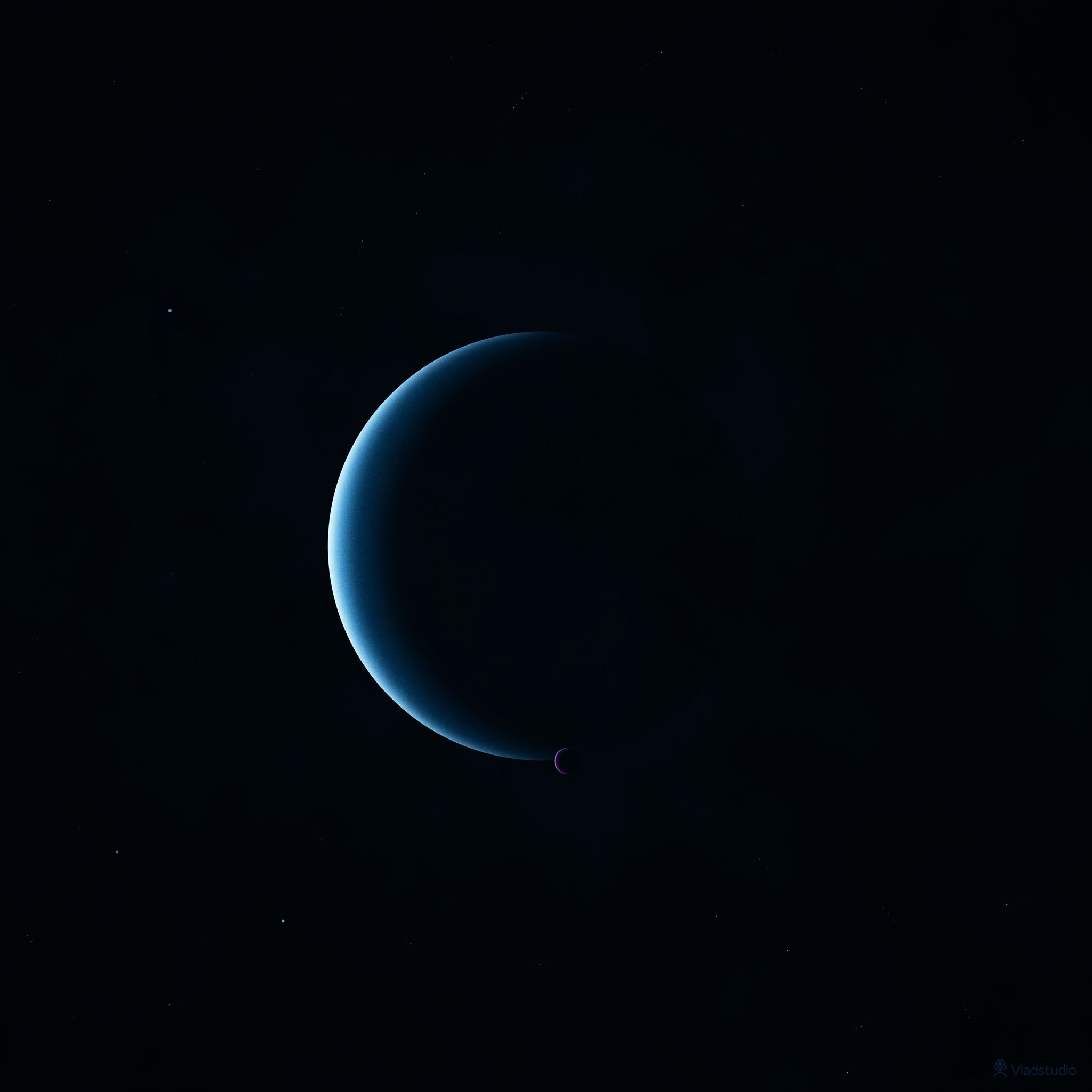 Neptune And Triton iPad Air Wallpaper Download. iPhone Wallpaper