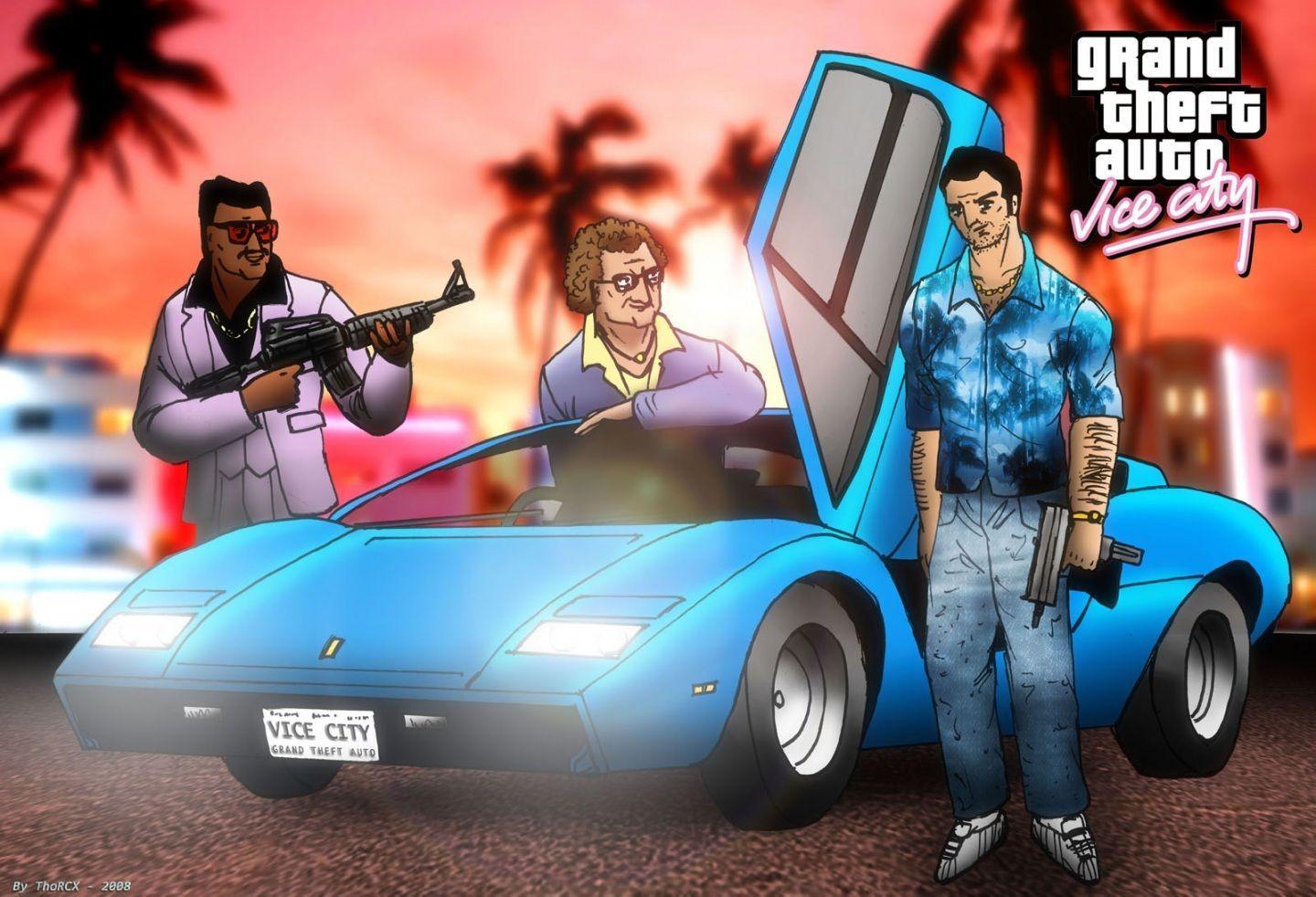 gta vice city 5 wallpapers