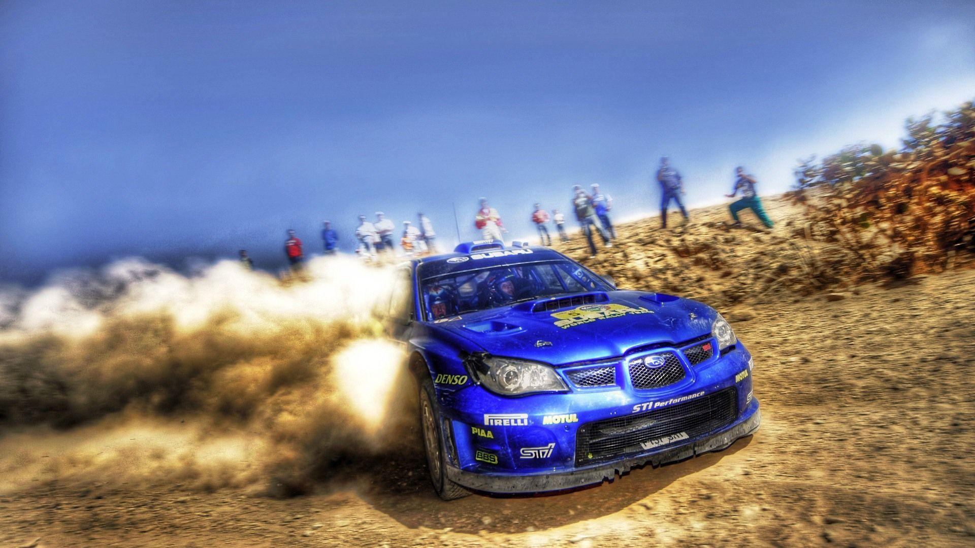 HD Rally Car Wallpaper