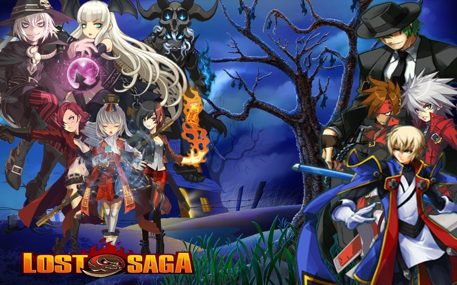 LOST SAGA mmo fantasy anime fighting 1losts dungeon action rpg