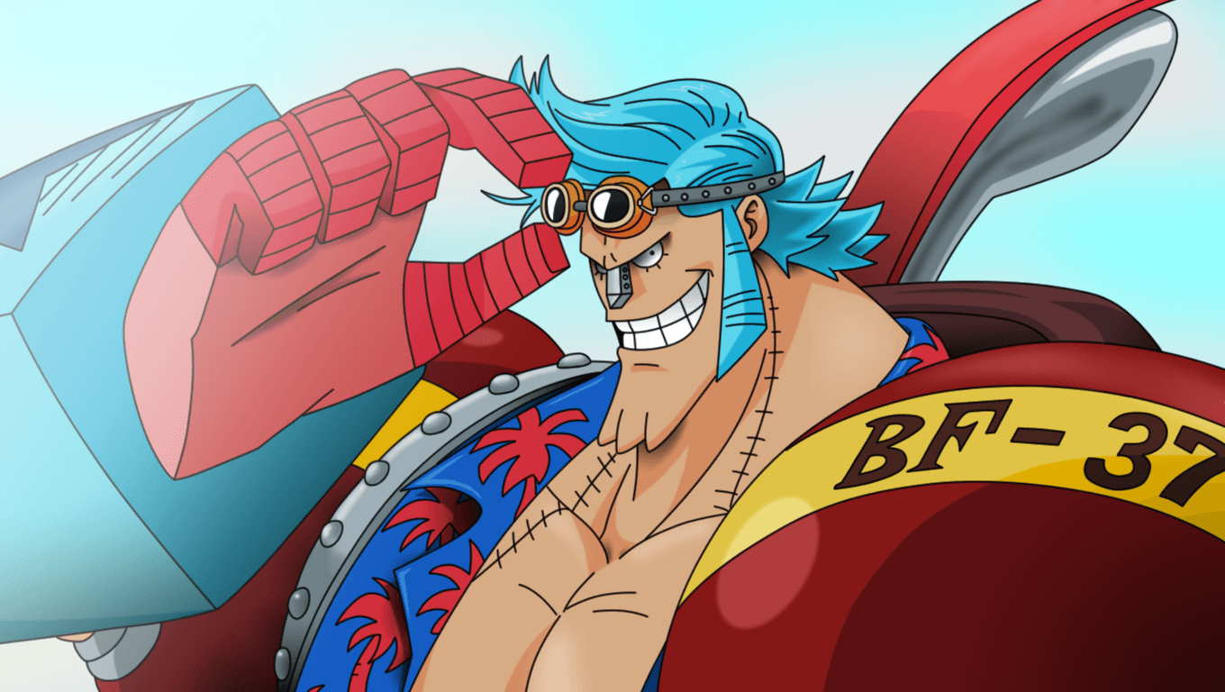 Franky One Piece Red Wallpaper 4K HD PC 9721h