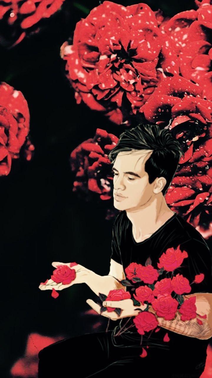 Valentines Brendon Urie Wallpaper // BAND WALLPAPERS