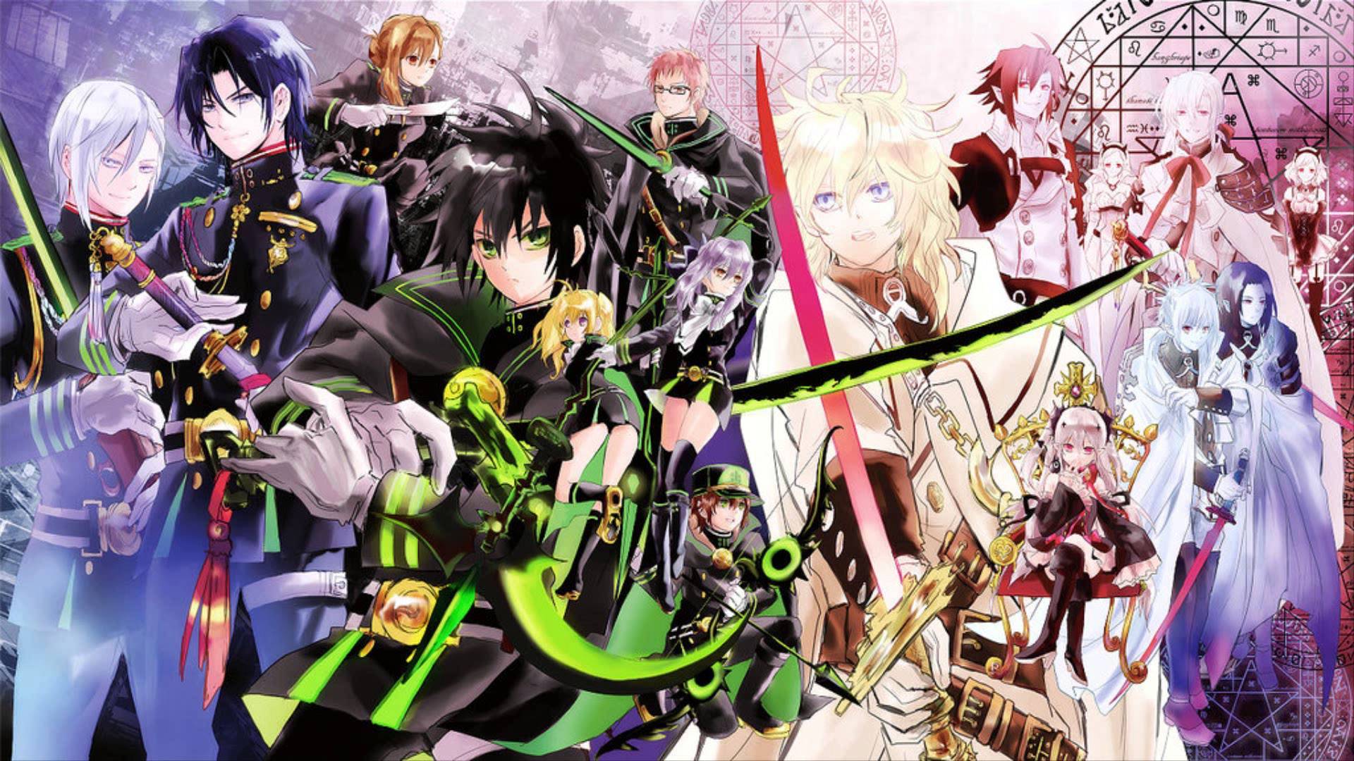 Seraph Of The End Wallpapers Wallpaper Cave