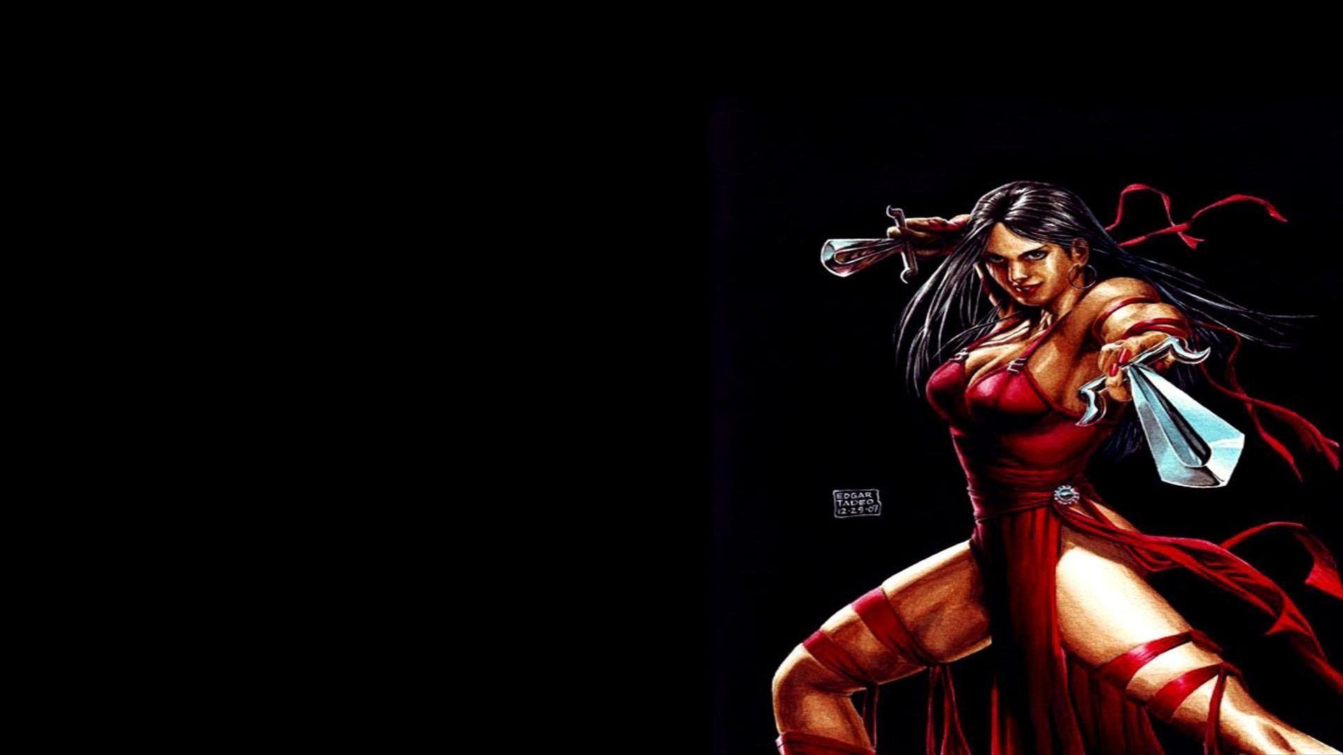 Elektra Marvel Wallpaper