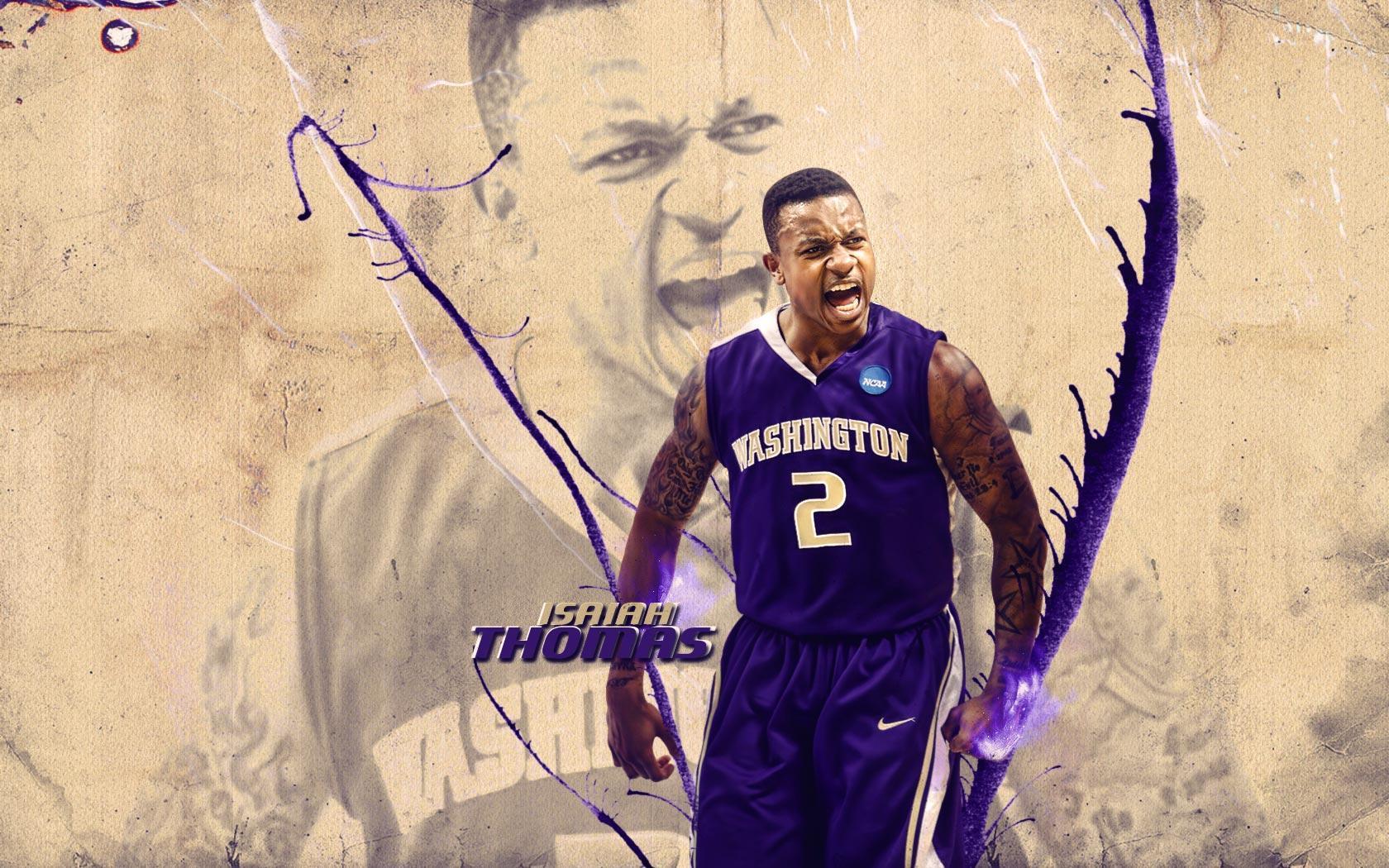 Isaiah Thomas Washington Huskies 2011 Widescreen Wallpaper