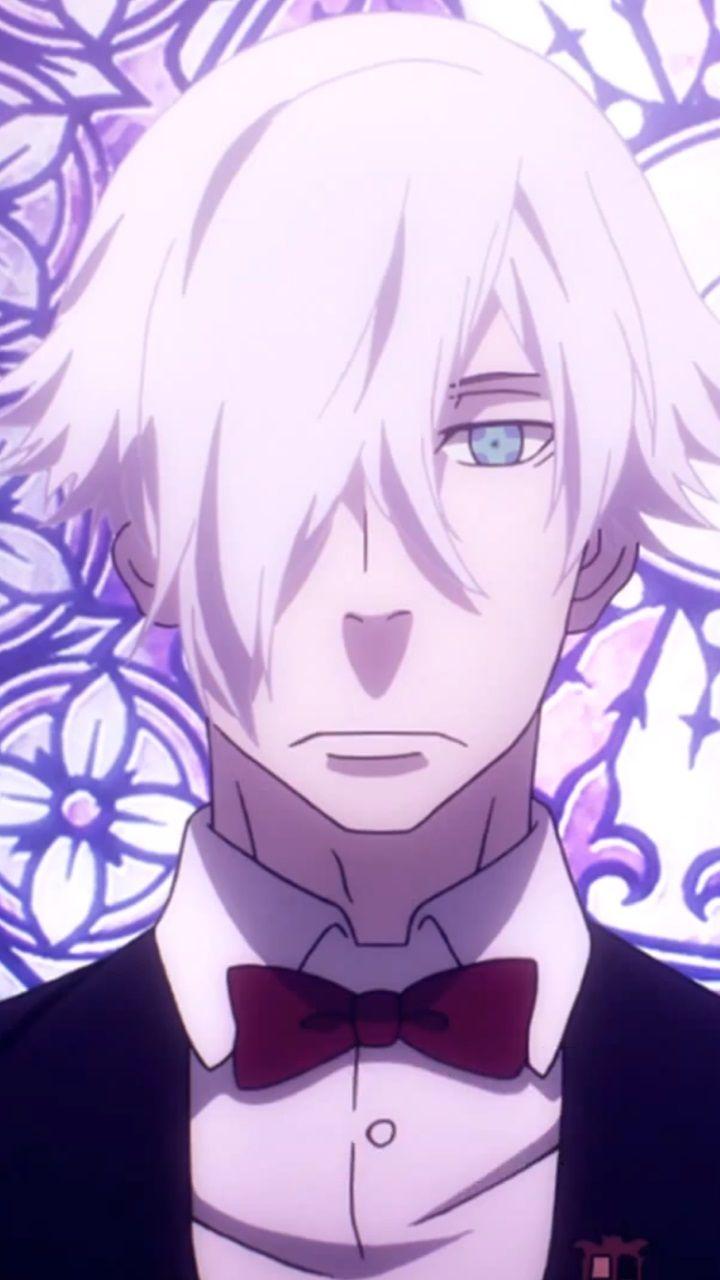 Death Parade - Personagens de anime (minimalista) 6K baixar papel de parede