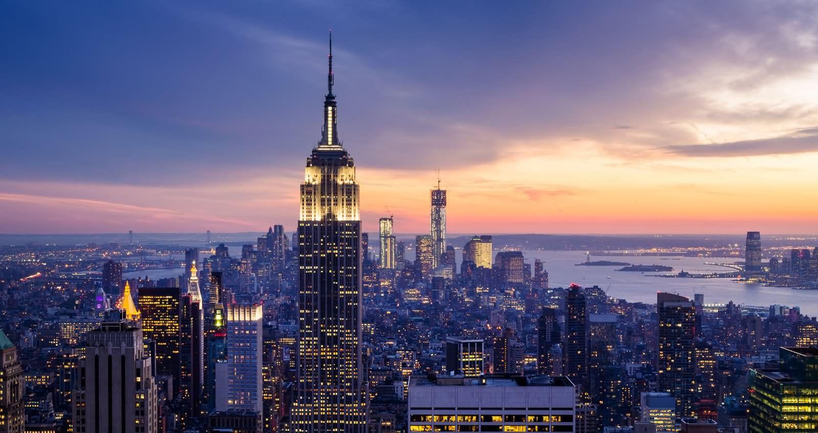 40 Most Adorable Empire State Building, Manhattan Night View