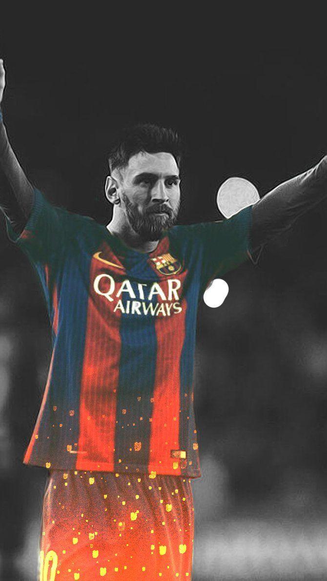 Lionel Messi Phone Wallpaper By Young Pharaoh 95
