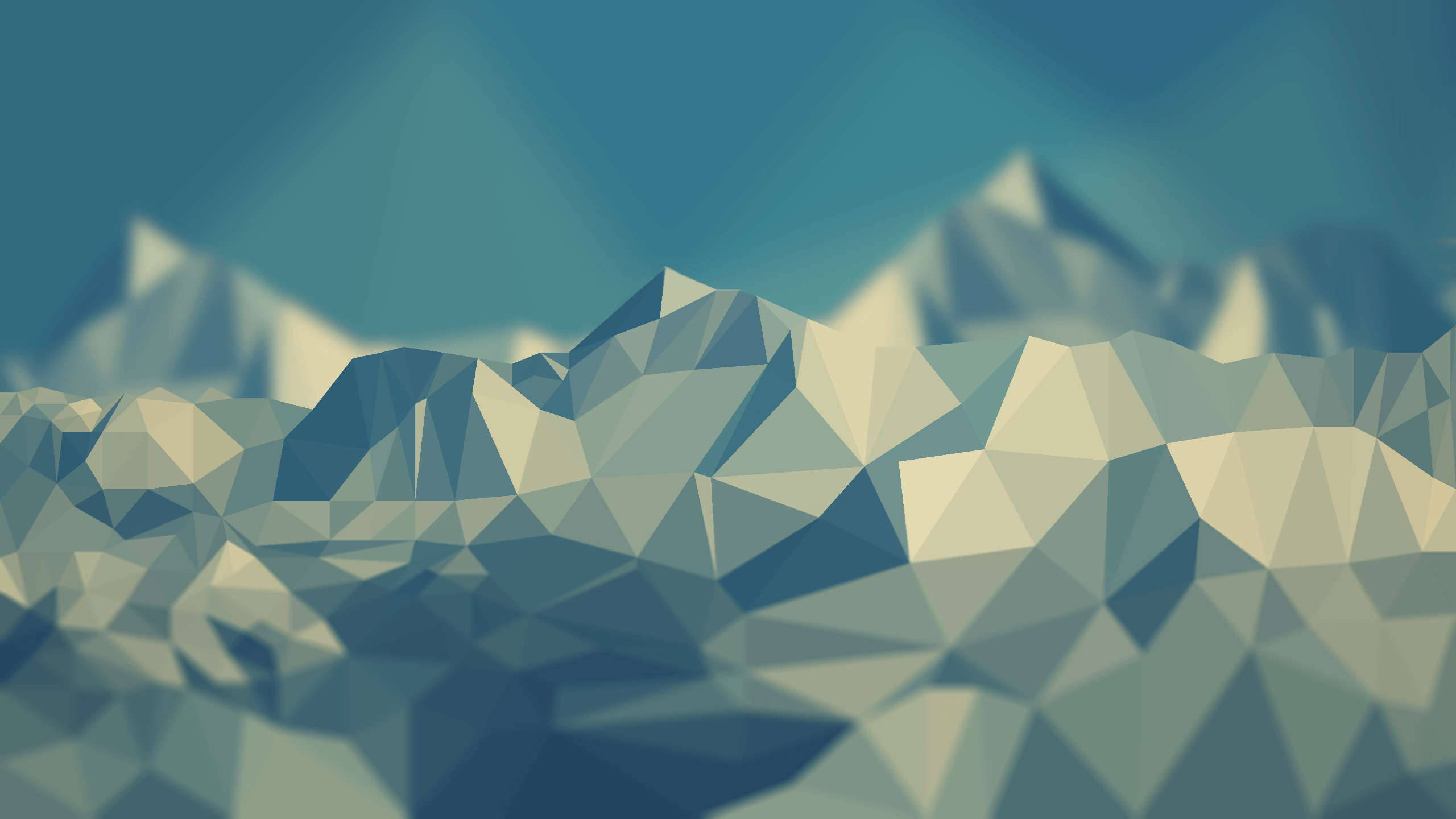 Abstract Low Poly HD wallpaper