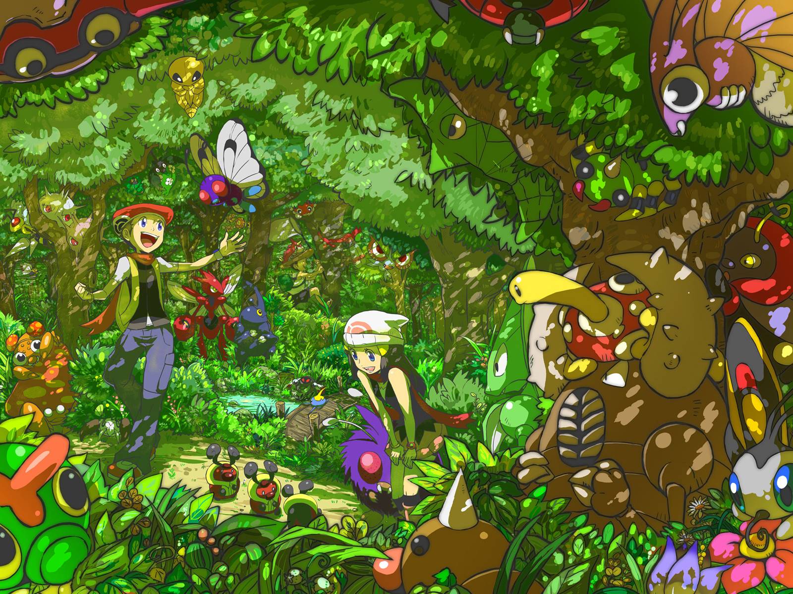 Grass Pokémon Wallpapers - Wallpaper Cave