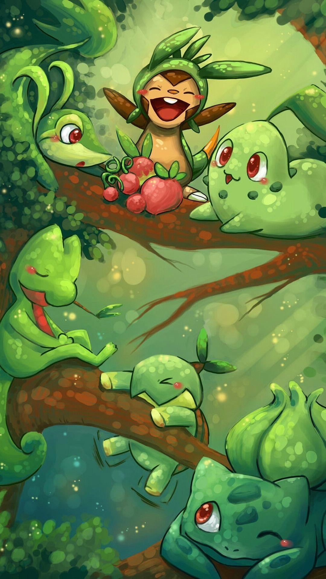 Grass Pokémon Wallpapers Wallpaper Cave