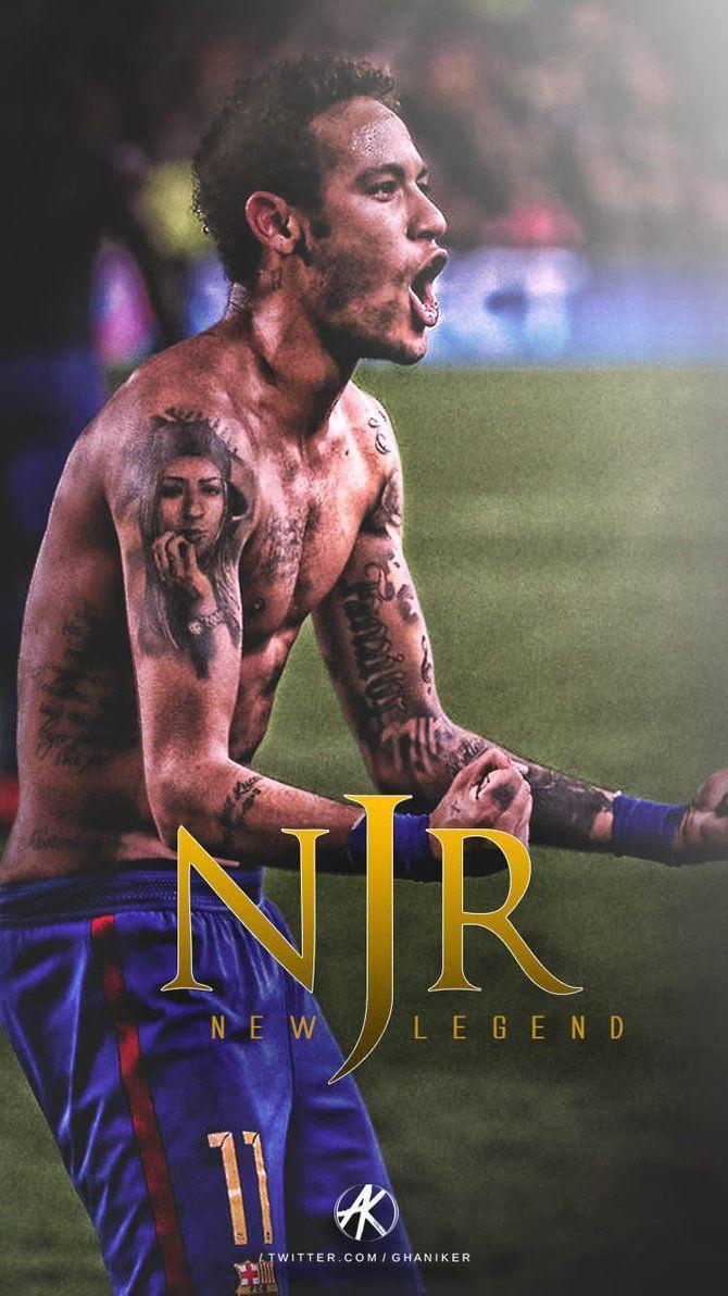 Neymar Jr 2016 17 Phone Wallpaper