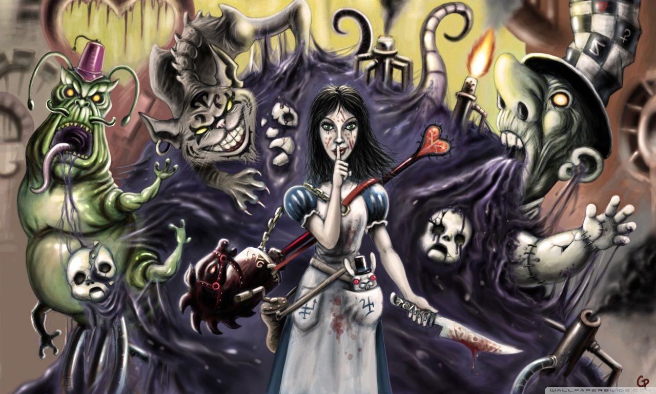 Alice Madness Returns Nightmare HD desktop wallpaper, Widescreen