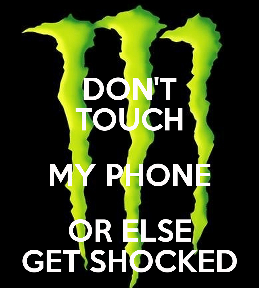 Wallpapers Don't Touch My Phone