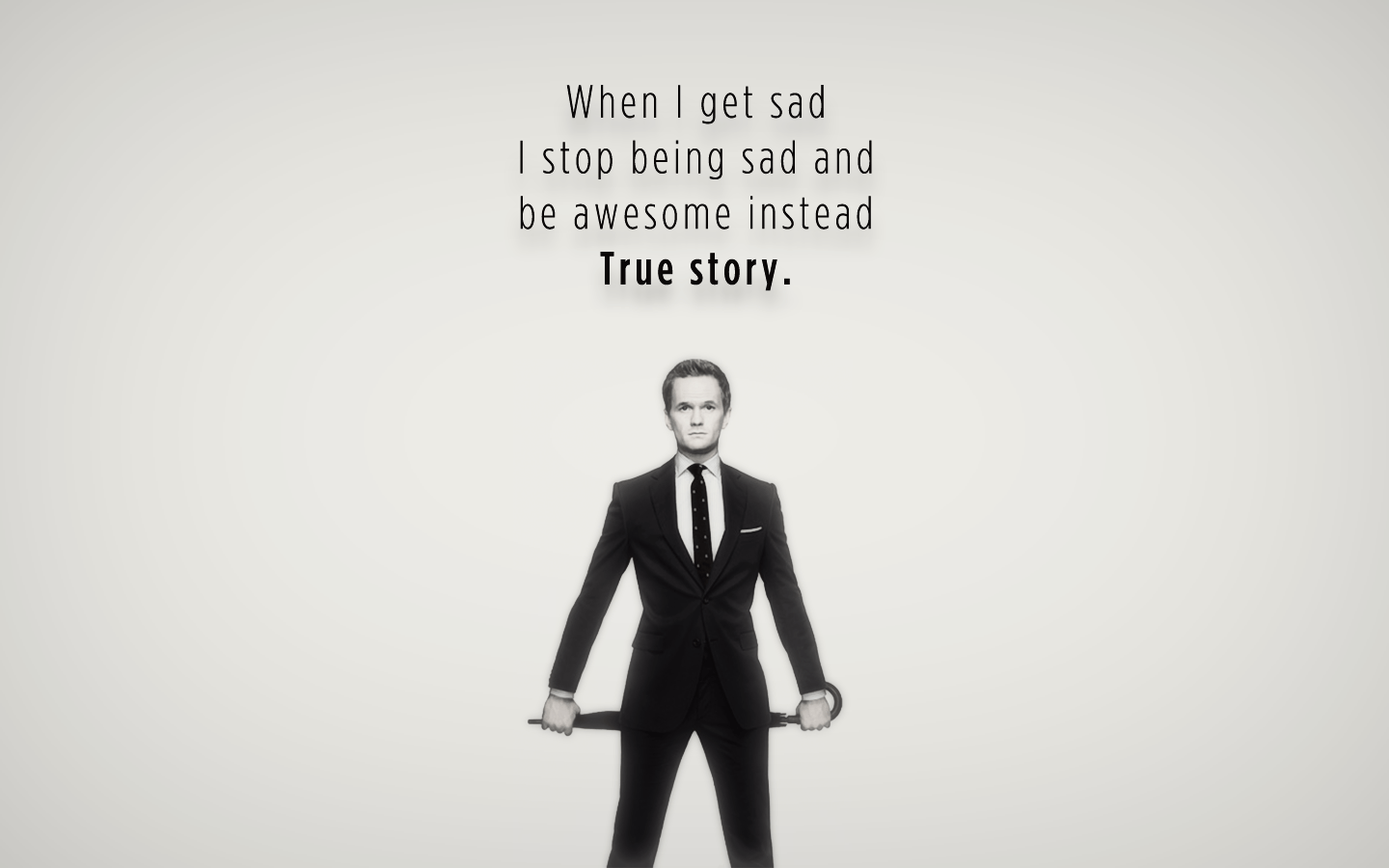 Barney Stinson: Another great “awesome instead” wallpaper