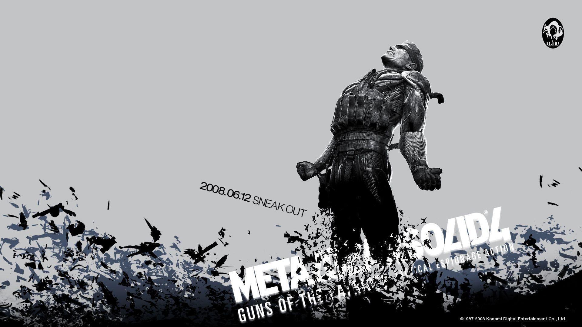 Metal Gear Solid 4: Guns of the Patriots Full HD Wallpaper