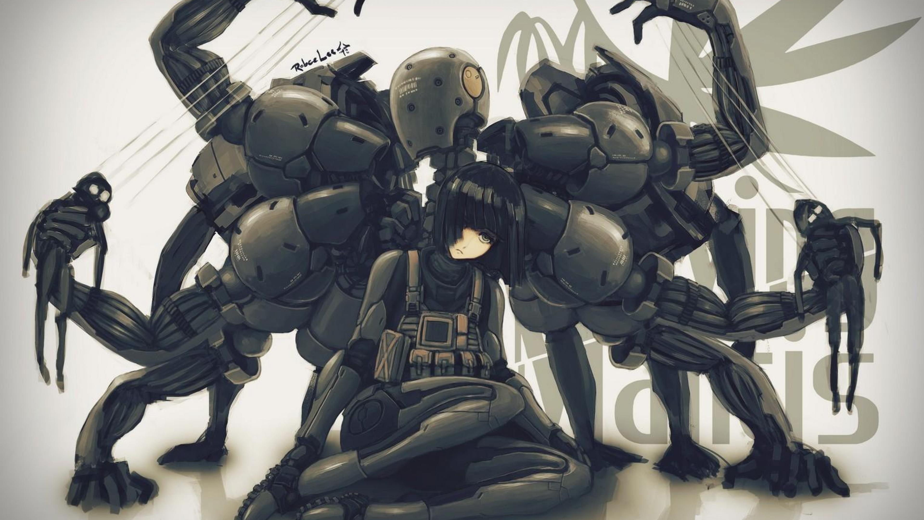 Artwork Metal gear solid 4 screaming mantis Bb corps HD Wallpaper