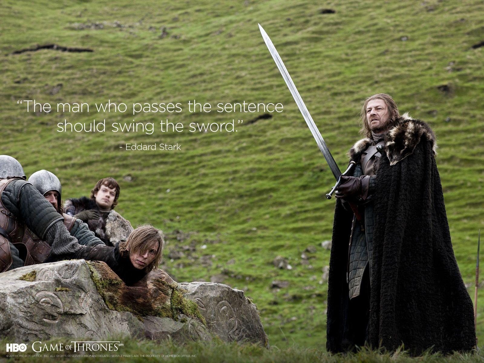 HBO: Game of Thrones: Extras: Quote Wallpapers