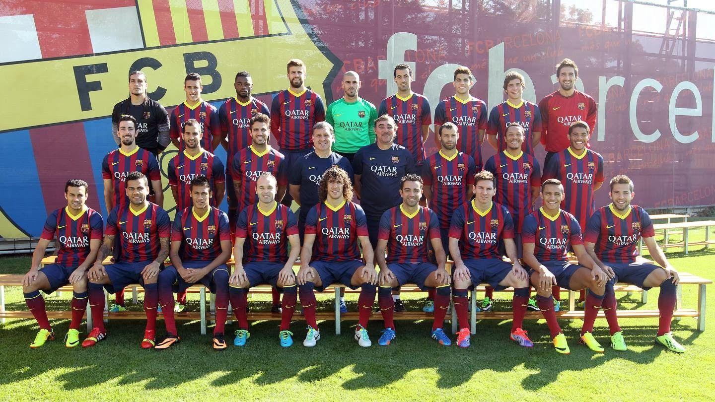 fc barcelona 2015 team wallpaper