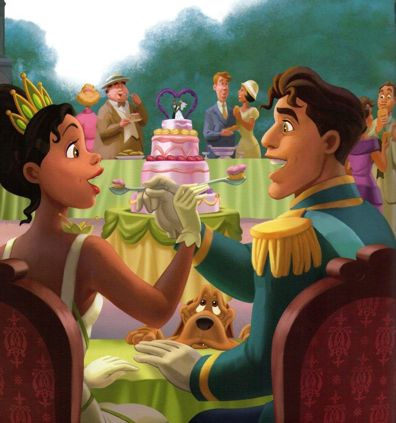 The Princess and the Frog Tiana and Naveen Image Wallpaper