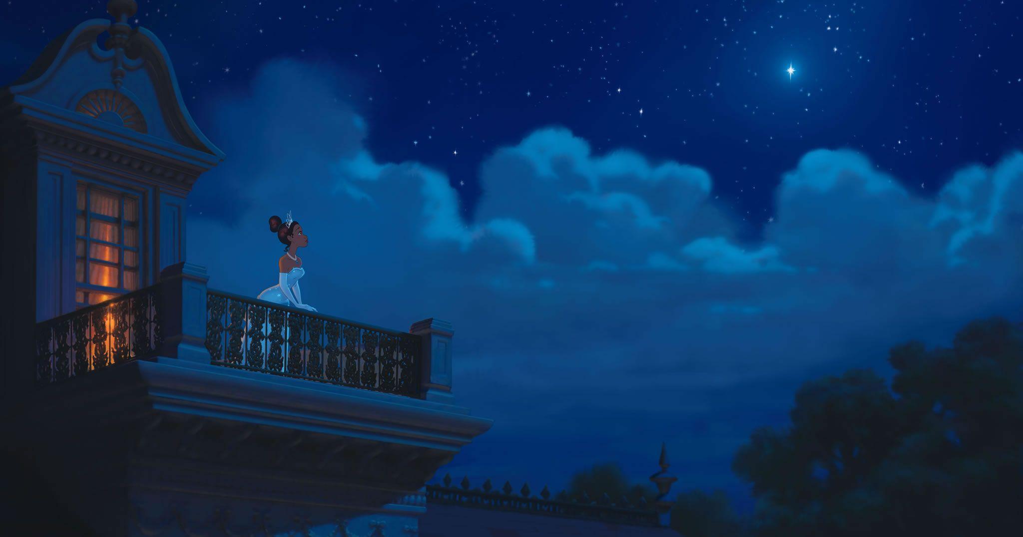 Tiana from Disney's Princess and the Frog Desktop Wallpaper