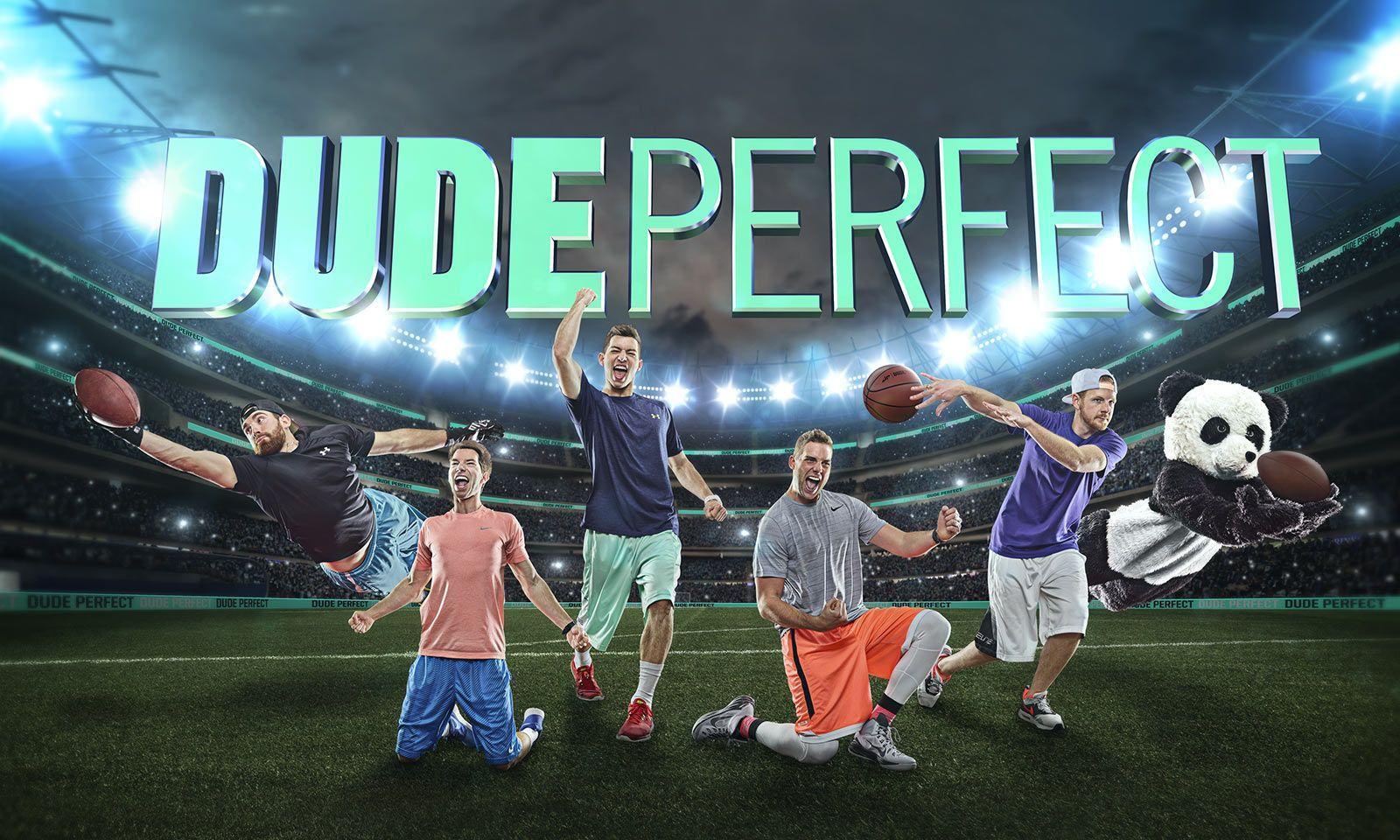 Dude Perfect Best Friends and a Panda