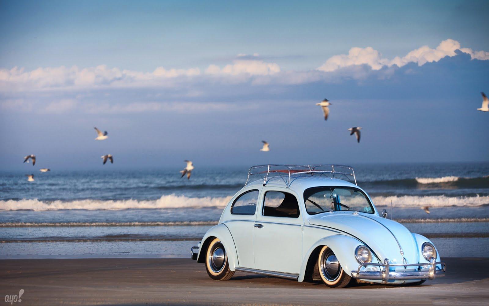 Lowrider Volkswagen Beetle beach bug. Beachy Keen ☺