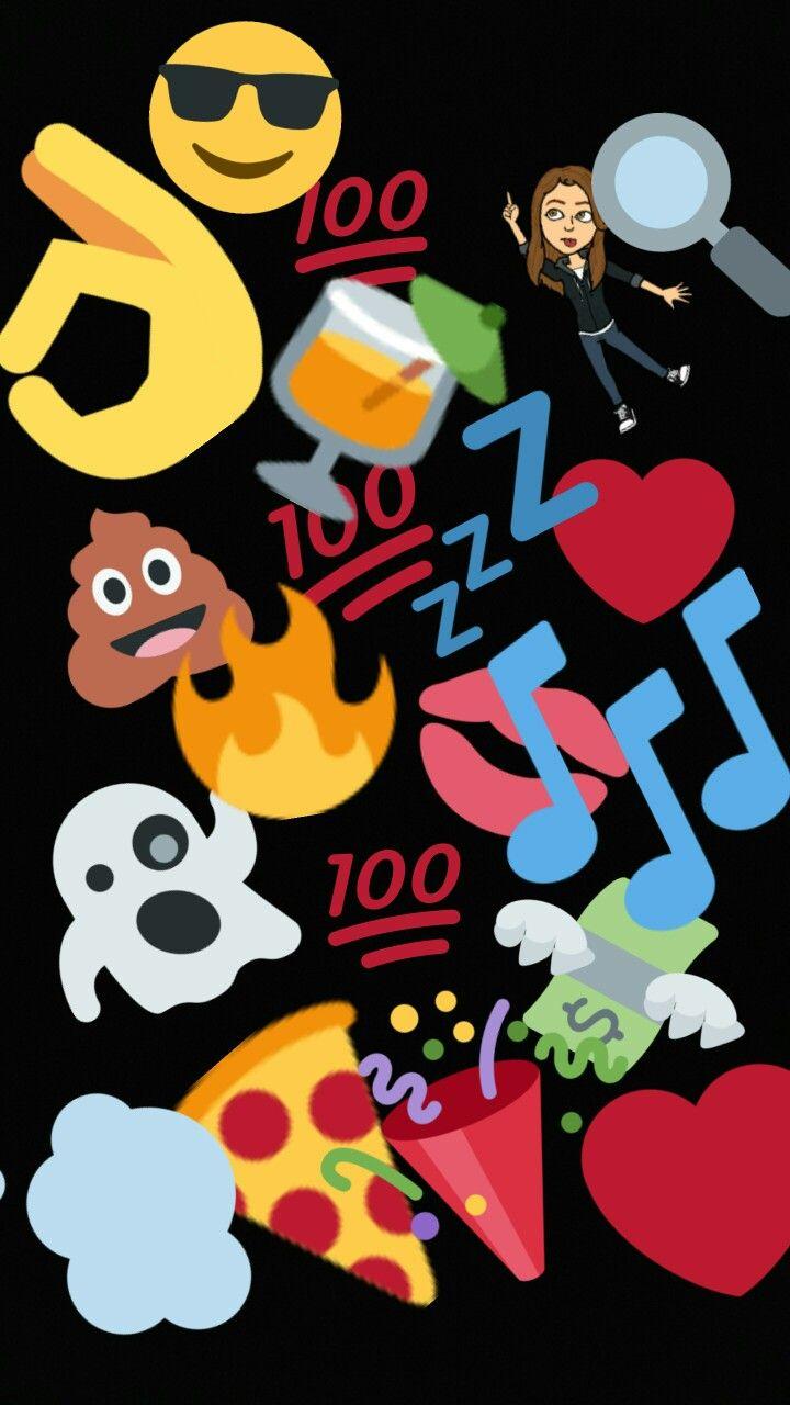 Wallpaper emoji snapchat ❤. wallpaper de emoji