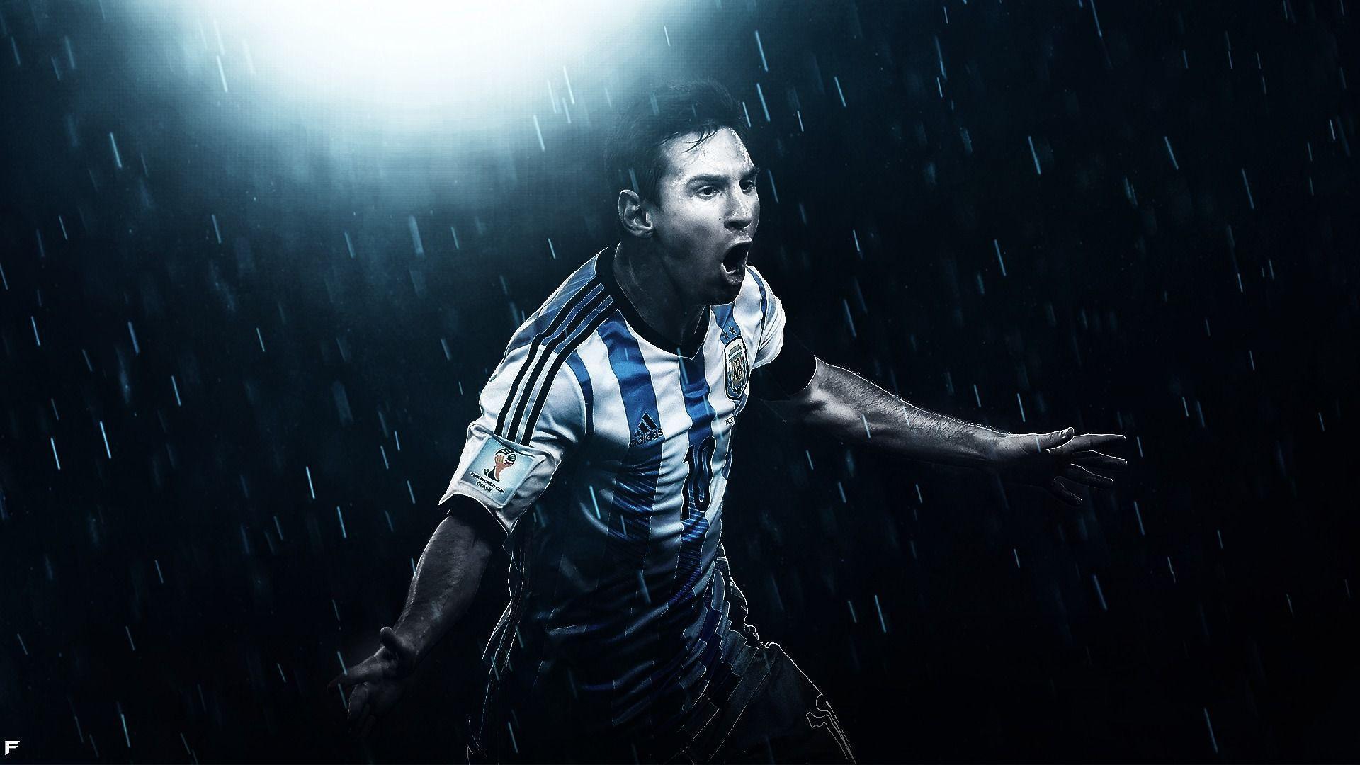 Download Wallpaper Football, Argentina, Argentina, Lionel Messi