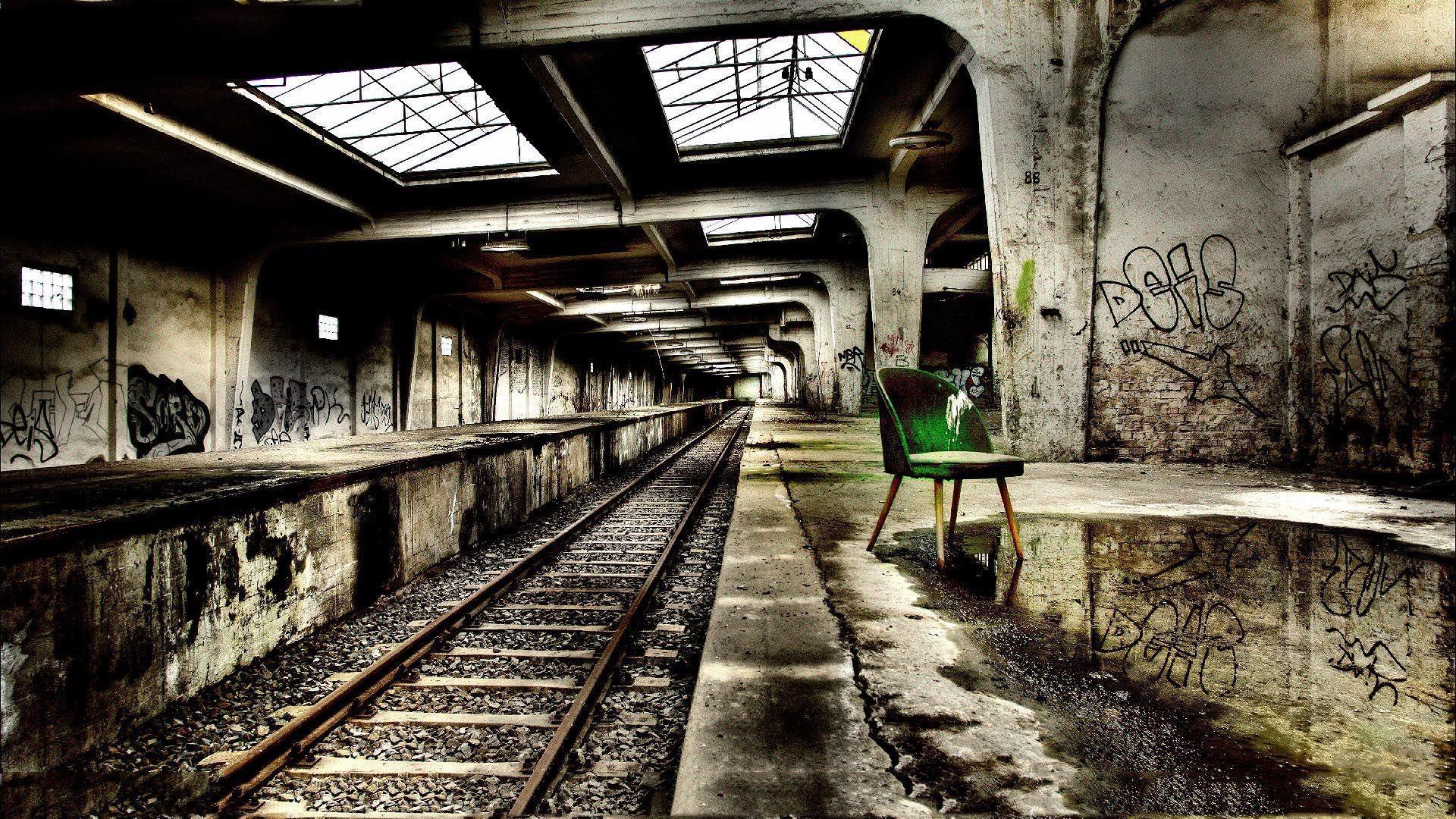 Abandoned Subway Station HD Wallpaperx1080