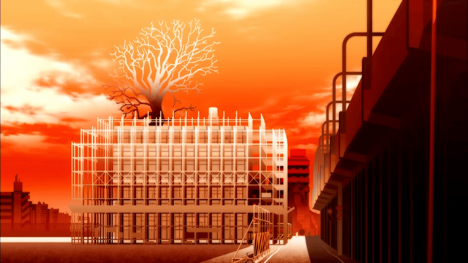 Monogatari Anime Background