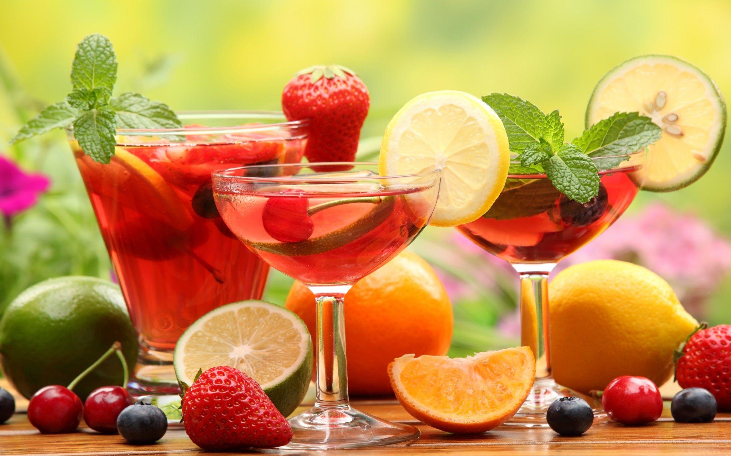Natural Juice and Fruits Wallpaper HD For Desktop & Mobile