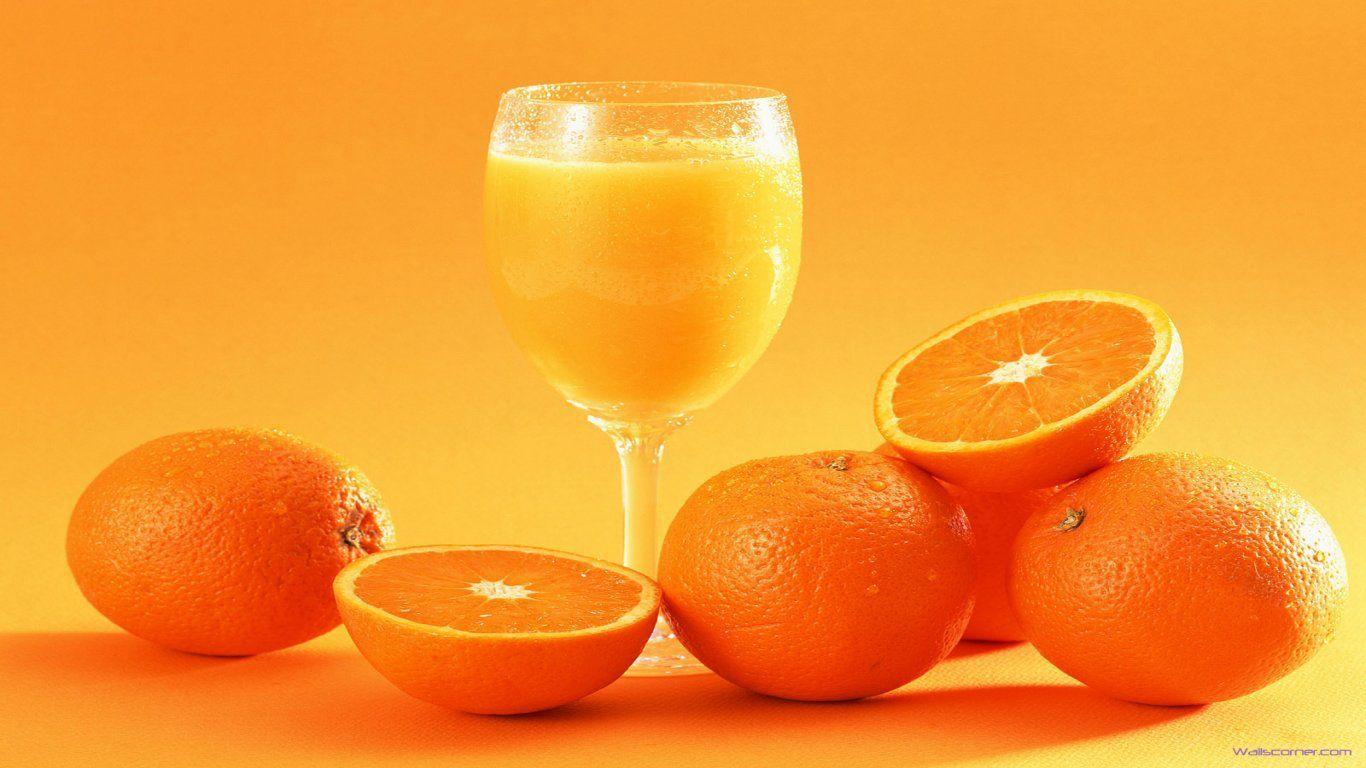 Orange Juice wallpaperx768