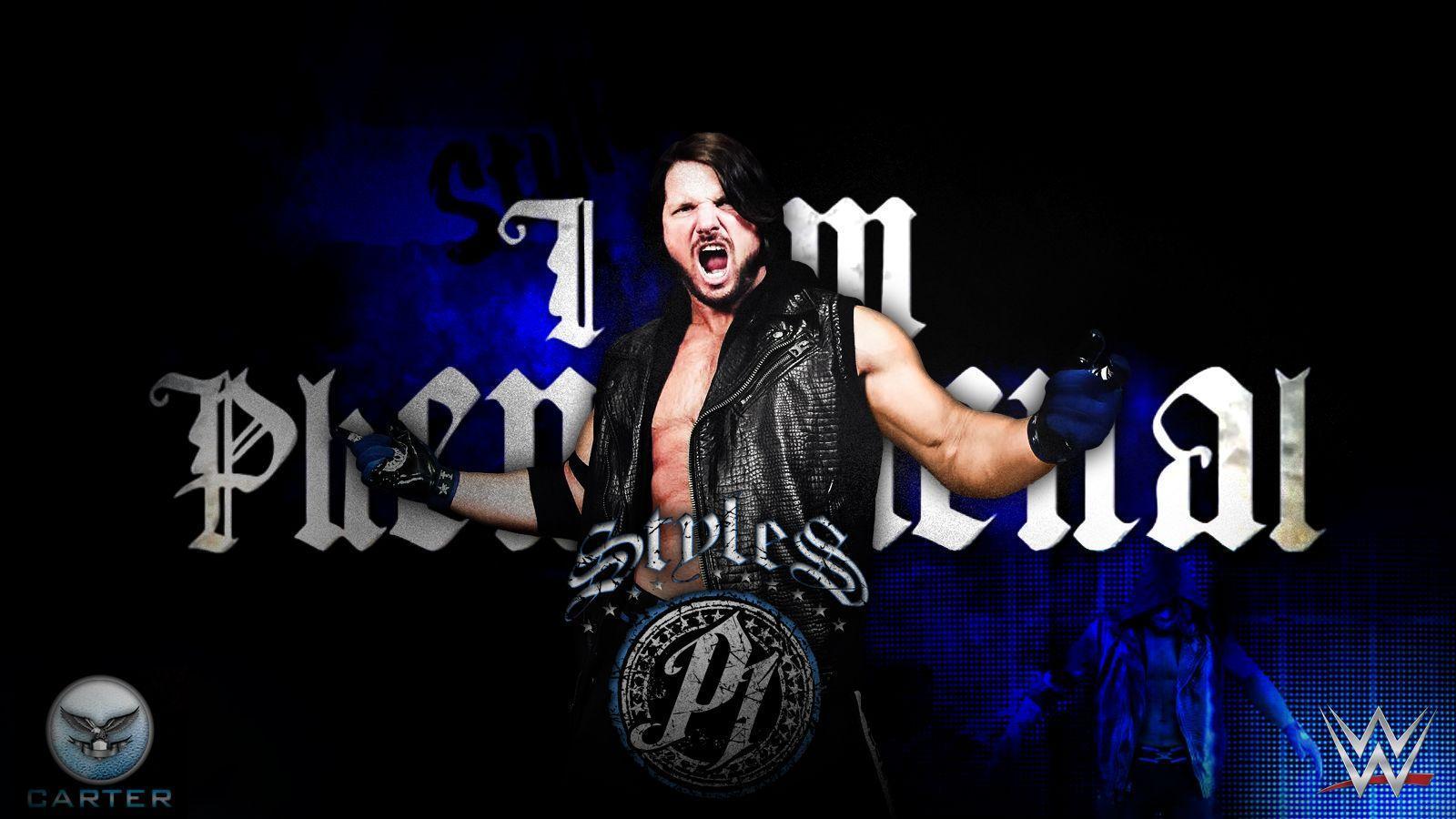 WWE Wrestler AJ Styles Wallpaper HD Picture