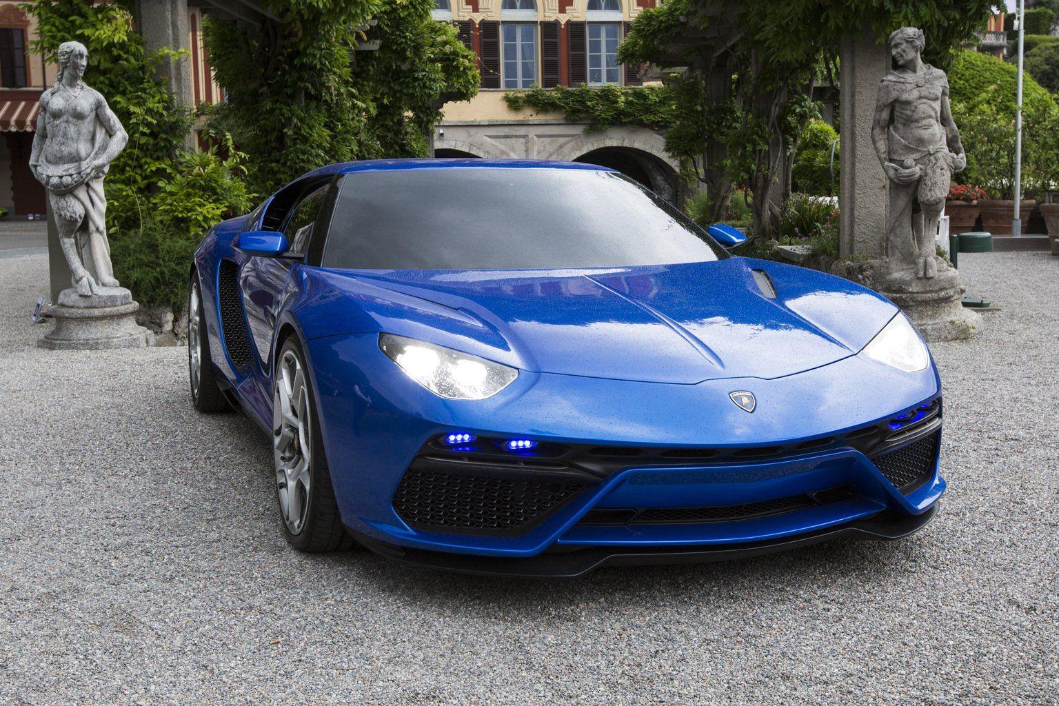 Lamborghini Asterion LPI 910 4 Cars Supercars Concept Blue