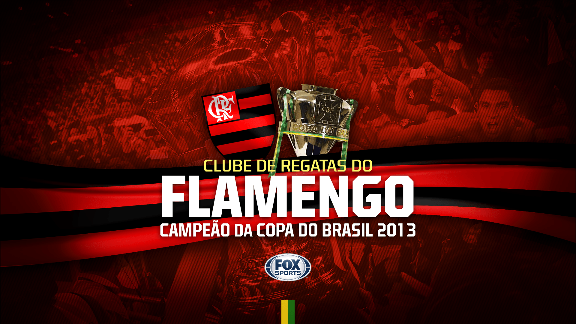 Baixe o wallpaper do Flamengo campeão da Copa do Brasil