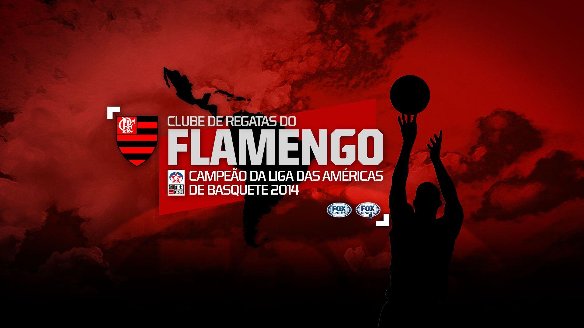 Baixe o wallpaper do Flamengo campeão da Liga das Américas. FOX